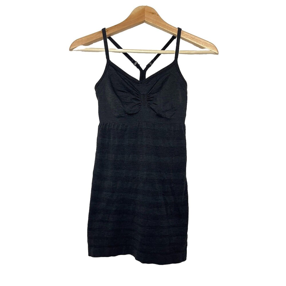 Lululemon Womens XS/S Dark Gray Spaghetti Strap Tank